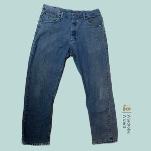 Wrangler Men's Vintage Relaxed Fit Jeans, 34 x 30